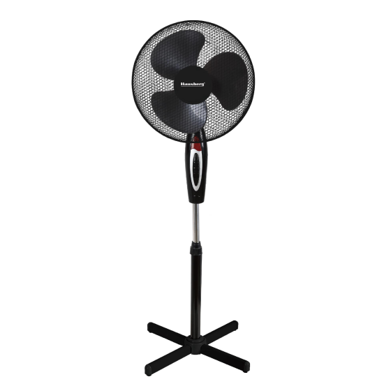 Hausberg HB5100 ventilátor, 55W, 3 sebességfokozat, automatikus oszcilláció, 16 hüvelyk
