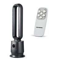 Hausberg HB-5956GR toronyventilátor, 70 W, lapát nélküli technológia, 5 program, digitális vezérlés