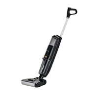 Aparat de curățat pardoseli cu acumulator Hausberg HB-2886NG, 120W, Autonomie 25 min, Rezervor apă curată 600ml, Ecran LED, Filtru HEPA
