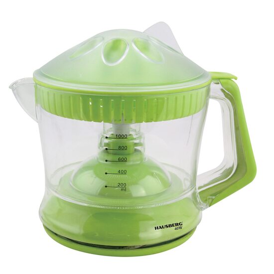 Storcător de Citrice Electric Hausberg HB3323VR, 40W, Capacitate 1L, Rotire Bidirecțională, Sită Reglabilă
