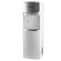 Hausberg HB-6033 vízadagoló jégkészítővel, 650 W, 3 csap, kompresszoros hűtés, jég 15 kg/24 óra, ezüst/fekete